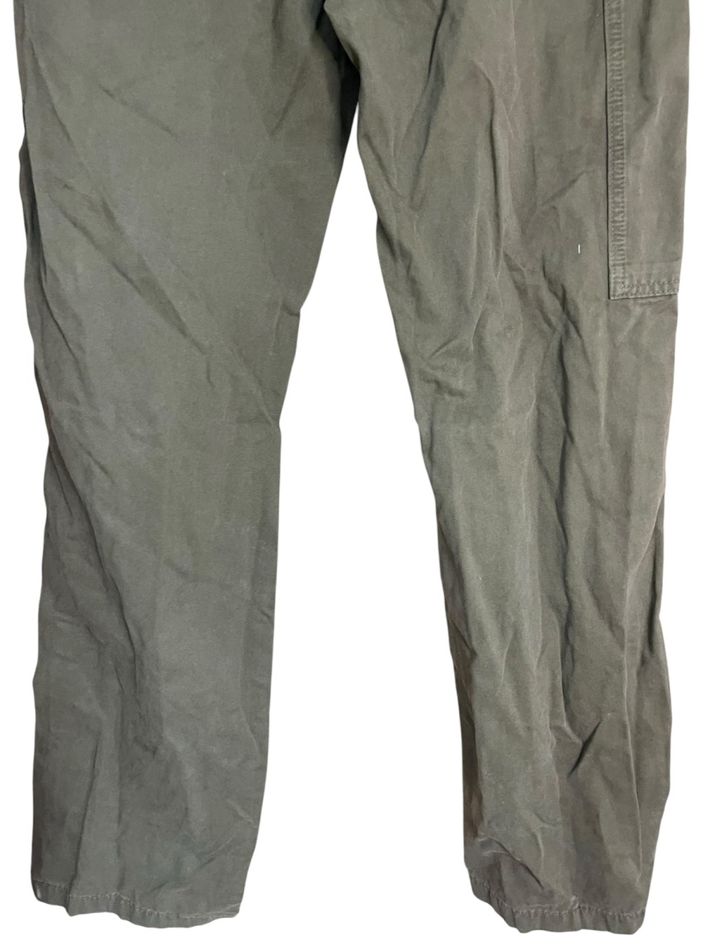 Zara The Macy Cargo Trousers Khaki Green - Picture 8 of 16